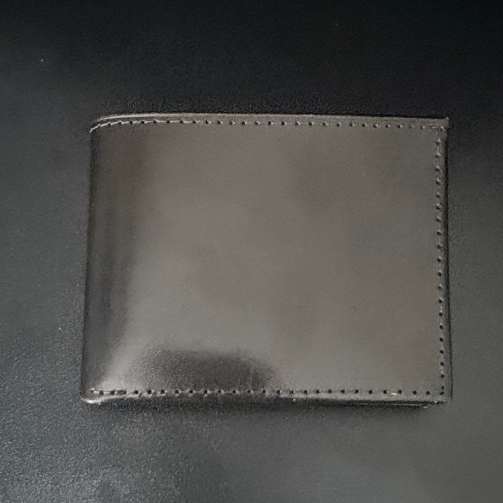 Johnston and Murphy Black Leather Men's Wallet
